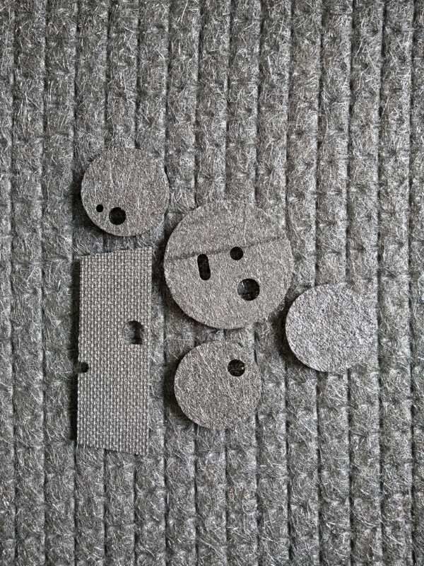 烧结毡使用时各层在高温下有何转变？？？？？？？